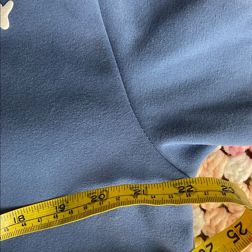 White Fox Boutique Ocean Blue Offstage Hoodie S/M sweatshirt - Picture 11 of 12